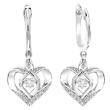 BW James Jewelers Earrings 16 Page Christmas Catalog Offer SS Diamond ROL-Birthst Heart Topaz Basics Earring 1/165Ct