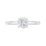 BW James Jewelers Engagement Ring 1ct Round Solitaire Engagement Ring