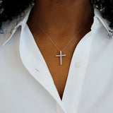 BW James Jewelers In Every Season Diamond Cross Necklace