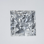 BW James Jewelers Loose Stone "Good" 1.25 Carat Natural Mined Diamond SI2-I1 I/J Princess Cut