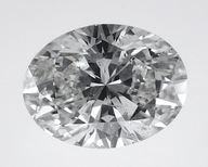 BW James Jewelers Loose Stone "Good" .50 Carat Natural Mined Diamond SI2-I1 I/J Oval Cut