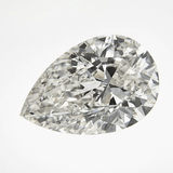 BW James Jewelers Loose Stone "Good" .50 Carat Natural Mined Diamond SI2-I1 I/J Pear Cut