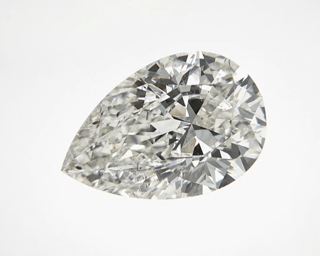 BW James Jewelers Loose Stone "Good" .50 Carat Natural Mined Diamond SI2-I1 I/J Pear Cut