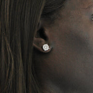 BW James Jewelers Must See Illusion Stud Earrings (XL)