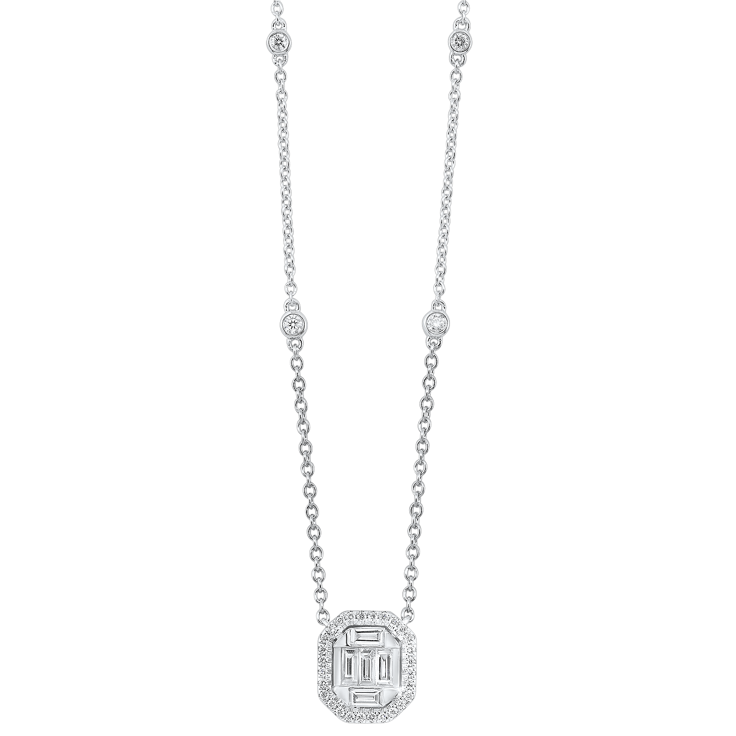 BW James Jewelers Necklace 16 Page Christmas Catalog Offer 14K diamond necklace 1/2ctw