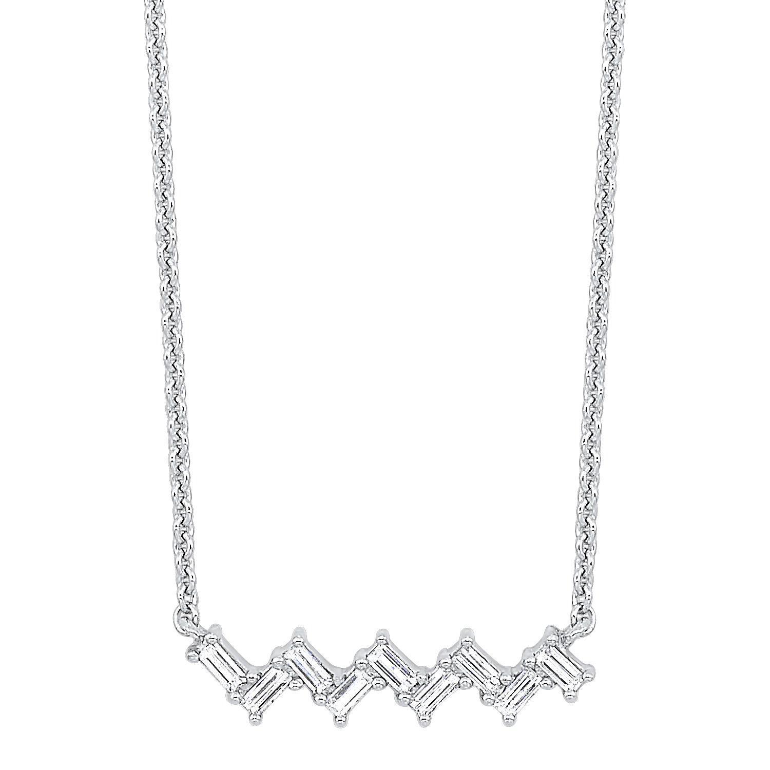 BW James Jewelers Necklace 16 Page Christmas Catalog Offer 14K Diamond Necklace 1/5 ctw