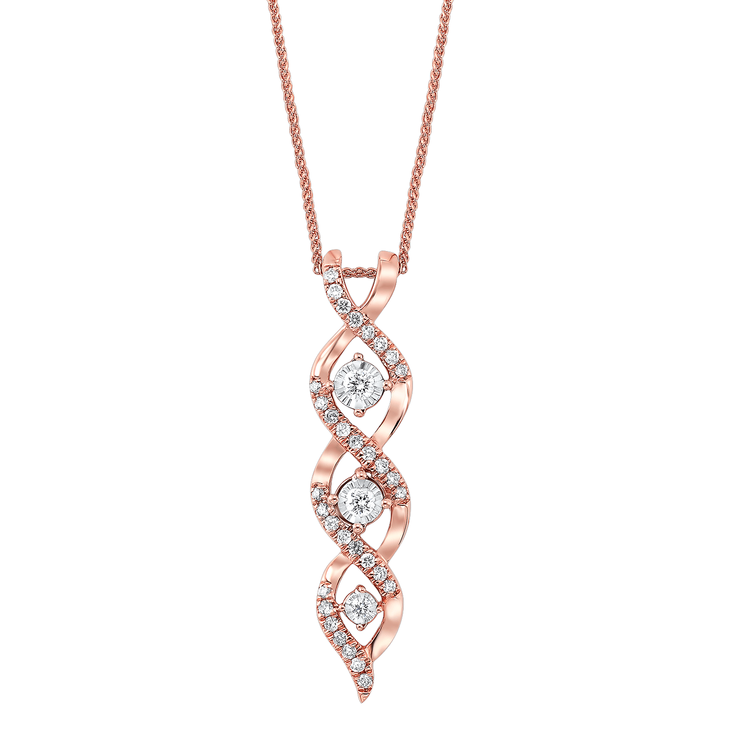 BW James Jewelers Necklace 16 Page Christmas Catalog Offer 14KT Diamond Necklace 1/3ctw