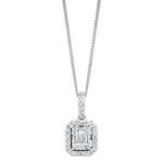 BW James Jewelers Pendant 16 Page Christmas Catalog Offer 14K Diamond Pendant 1/3ctw