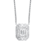 BW James Jewelers Pendant 16 Page Christmas Catalog Offer 14K Diamond Pendant 1/4 ctw