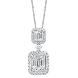 BW James Jewelers Pendant 16 Page Christmas Catalog Offer 14K diamond pendant 7/8ctw