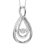 BW James Jewelers Pendant 16 Page Christmas Catalog Offer SS Diamond ROL Fashion Pendant 1/50Ct