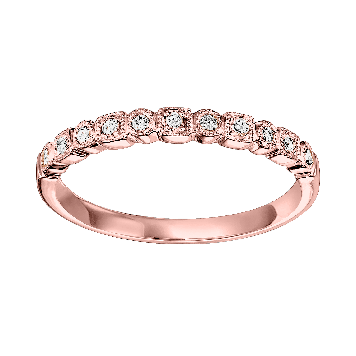 BW James Jewelers Ring 16 Page Christmas Catalog Offer 10K Rose Gold Mixable Ring
