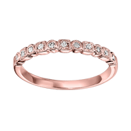 BW James Jewelers Ring 16 Page Christmas Catalog Offer 10K Rose Gold Mixable Ring