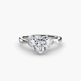 BW James Jewelers setting 9K White Gold / Heart The Celestial Cluster Ring 2