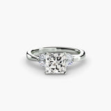BW James Jewelers setting 9K White Gold / Princess The Celestial Cluster Ring 2