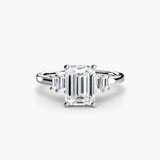 BW James Jewelers setting Baguette Accent Solitaire
