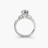 BW James Jewelers setting Baguette Accent Solitaire
