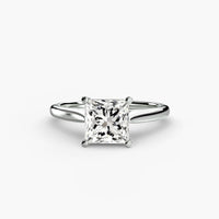 BW James Jewelers setting Solitaire ring 1