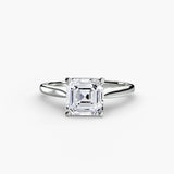 BW James Jewelers setting Solitaire ring 1