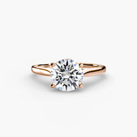 BW James Jewelers setting Solitaire ring 1