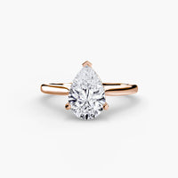 BW James Jewelers setting Solitaire ring 1