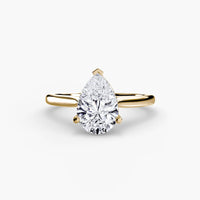 BW James Jewelers setting Solitaire ring 1