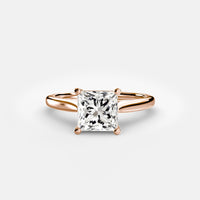 BW James Jewelers setting Solitaire ring 1