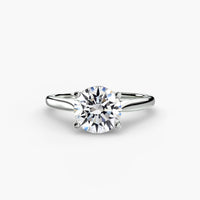 BW James Jewelers setting Solitaire ring 1