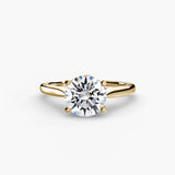 BW James Jewelers setting Solitaire ring 1