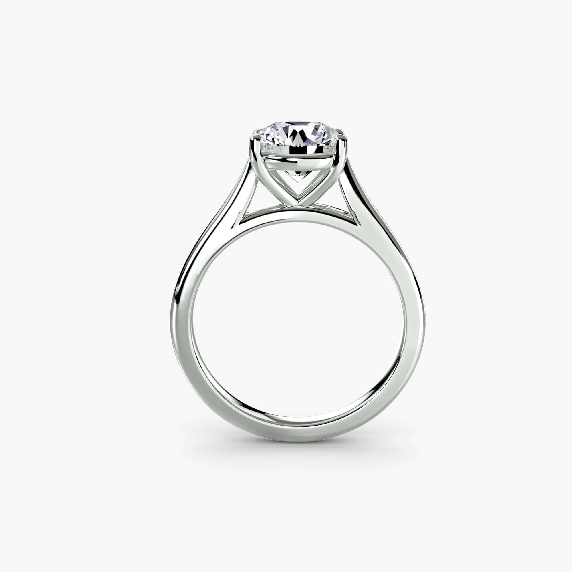 BW James Jewelers setting Solitaire ring 1