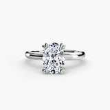 BW James Jewelers setting Solitaire ring 2