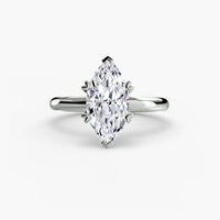 BW James Jewelers setting Solitaire ring 2