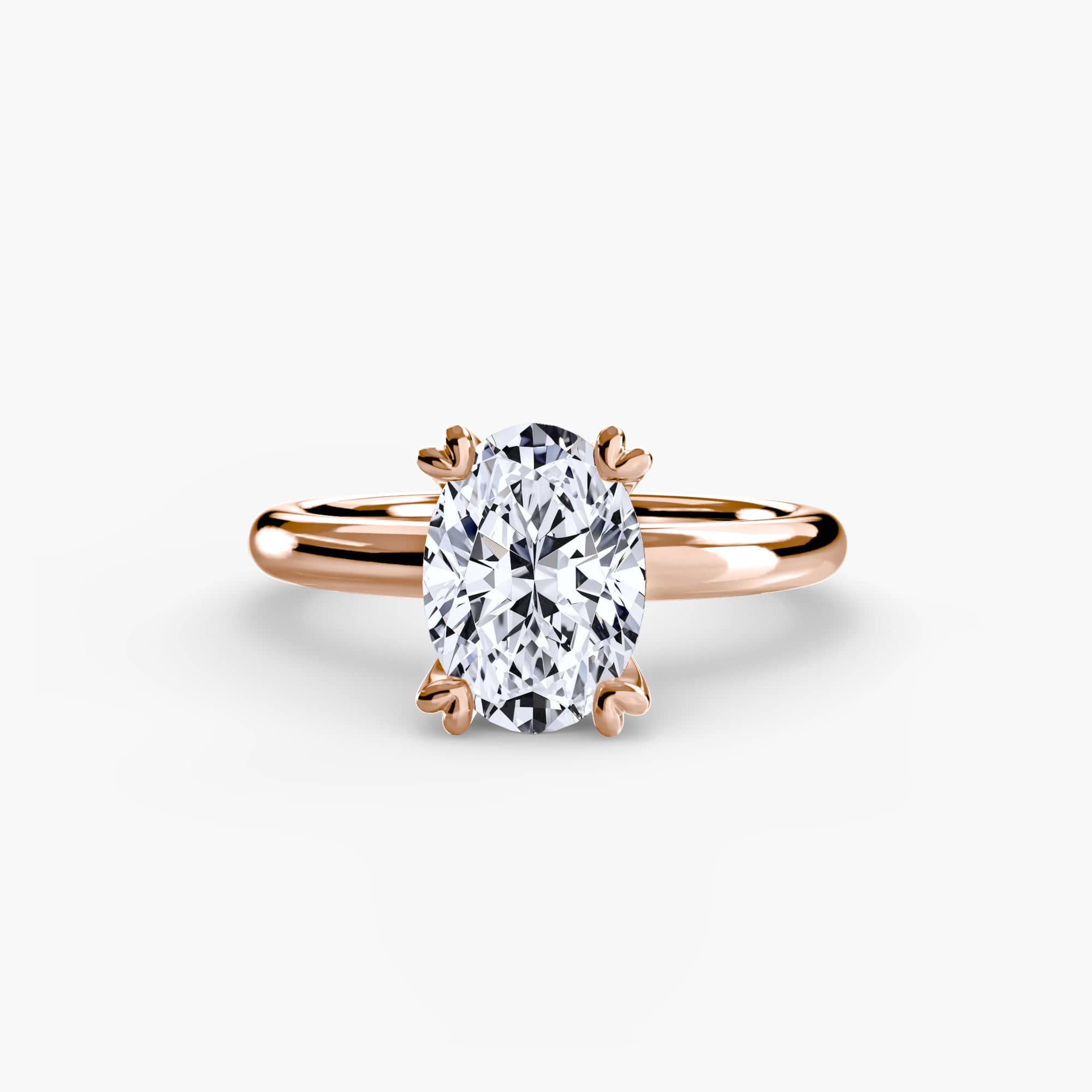 BW James Jewelers setting Solitaire ring 2