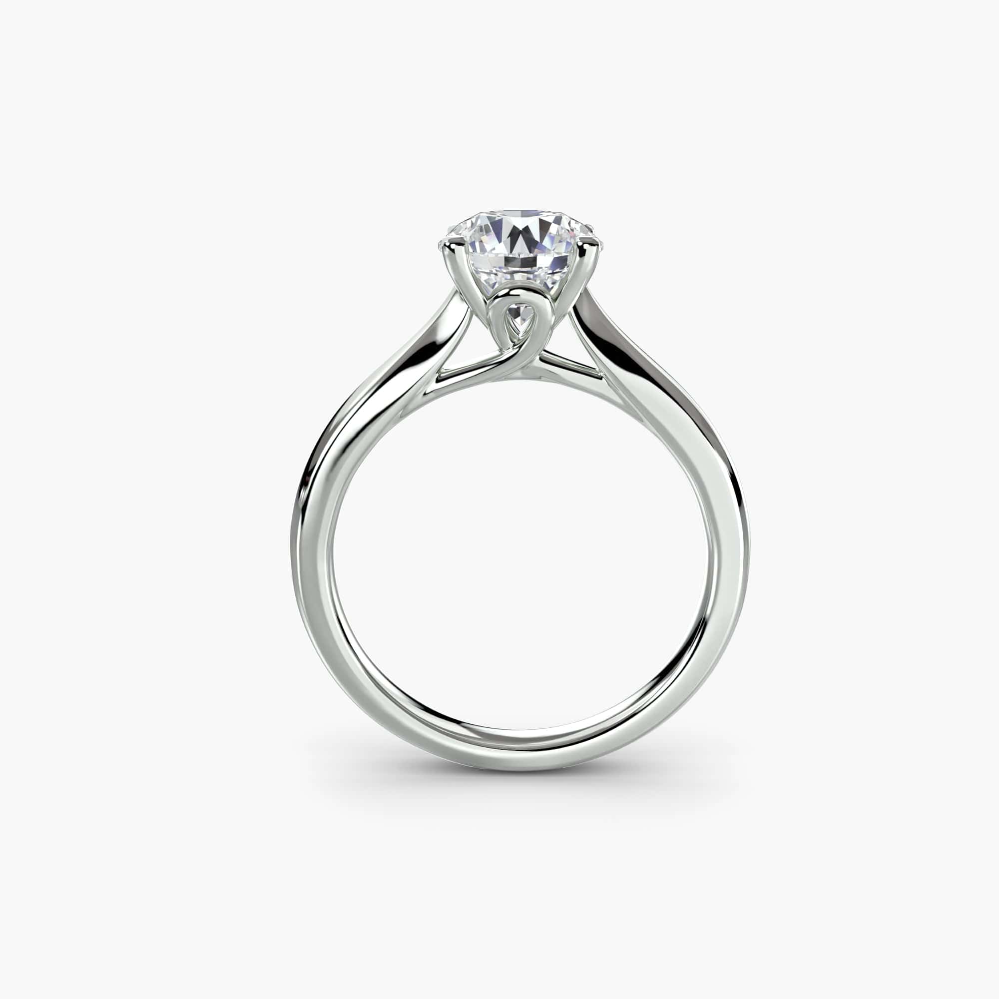 BW James Jewelers setting Solitaire ring 3