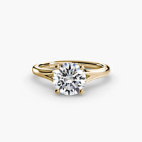 BW James Jewelers setting Solitaire ring 4