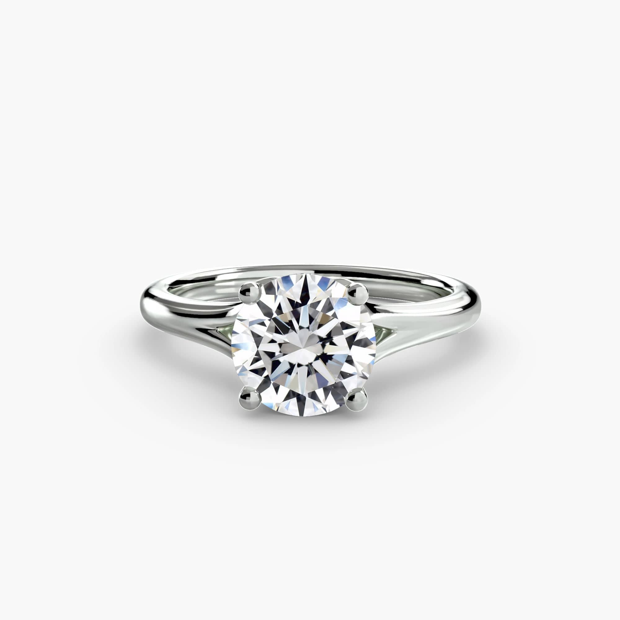 BW James Jewelers setting Solitaire ring 4