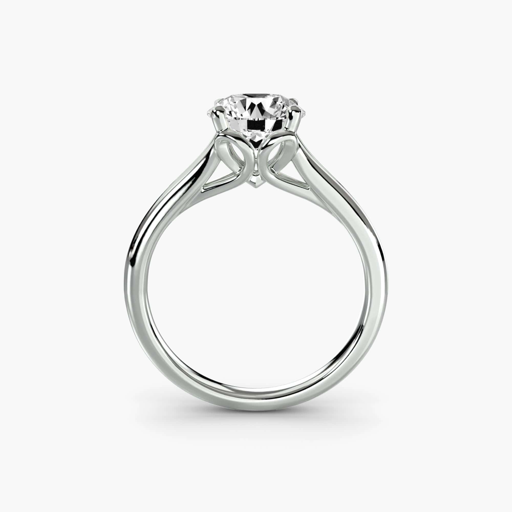 BW James Jewelers setting Solitaire ring 4