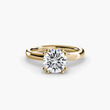 BW James Jewelers setting Solitaire ring 5