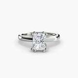 BW James Jewelers setting Solitaire ring 5