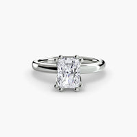 BW James Jewelers setting Solitaire ring 5