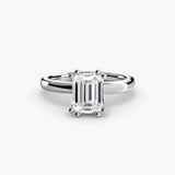 BW James Jewelers setting Solitaire ring 5