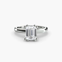 BW James Jewelers setting Solitaire ring 5