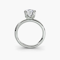BW James Jewelers setting Solitaire ring 5