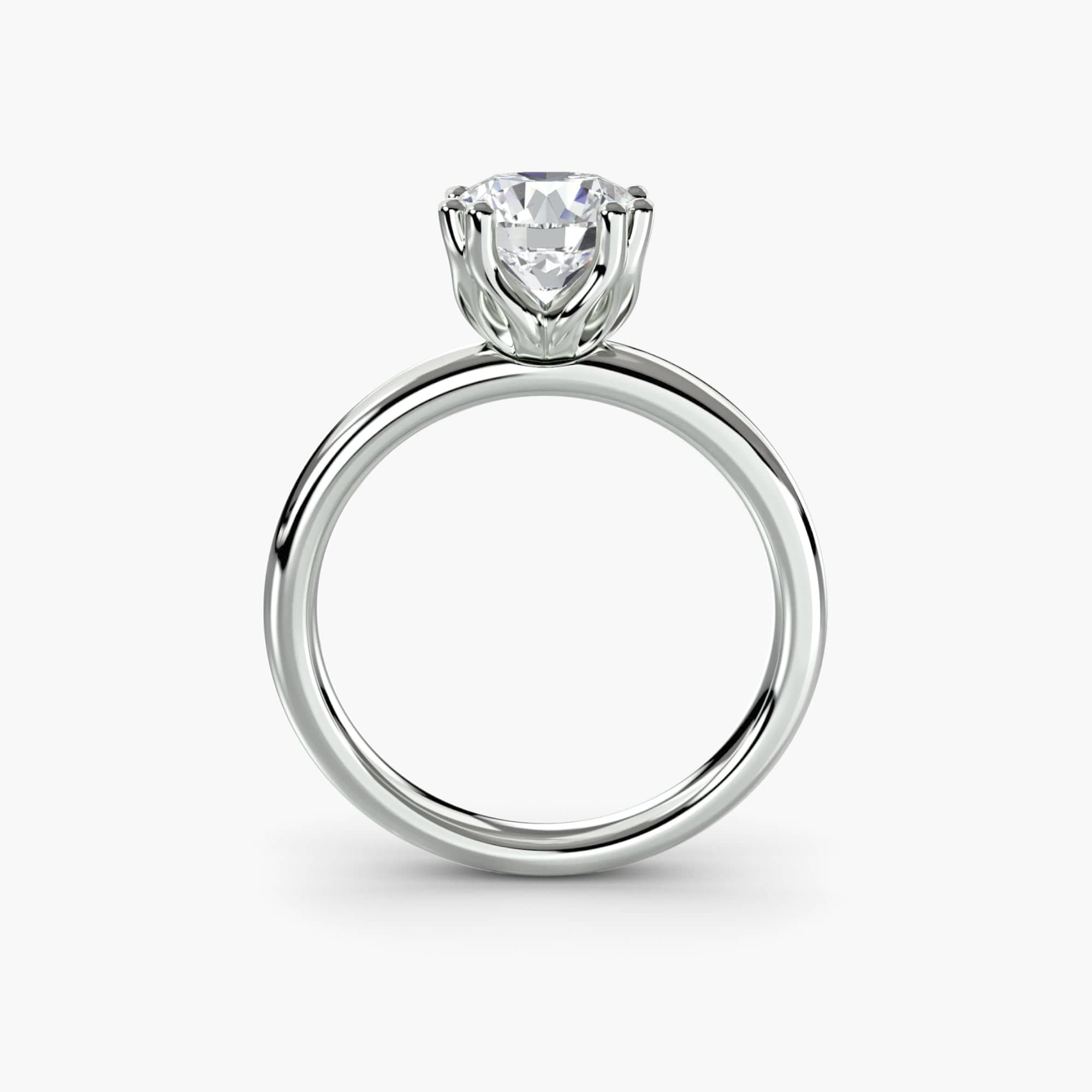 BW James Jewelers setting Solitaire ring 5