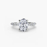 BW James Jewelers setting Solitaire with Eternity Pavé 2