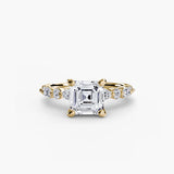 BW James Jewelers setting Solitaire with Eternity Pavé 2