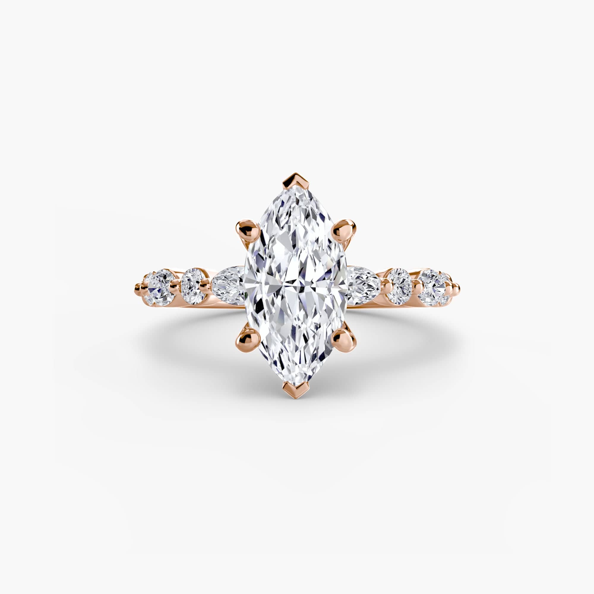 BW James Jewelers setting Solitaire with Eternity Pavé 2
