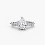 BW James Jewelers setting Solitaire with Eternity Pavé 2