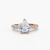 BW James Jewelers setting Solitaire with Eternity Pavé 2