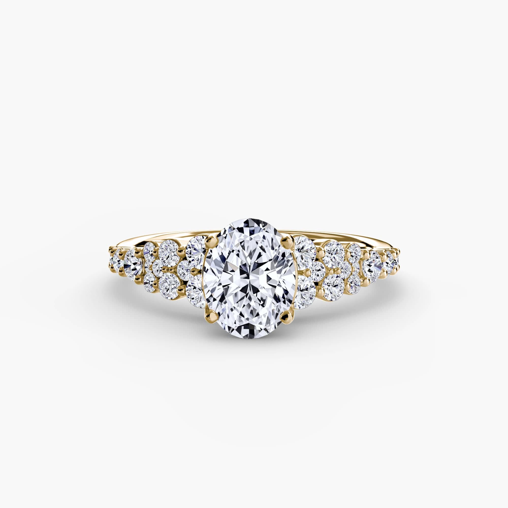 BW James Jewelers setting The Celestial Cluster Ring